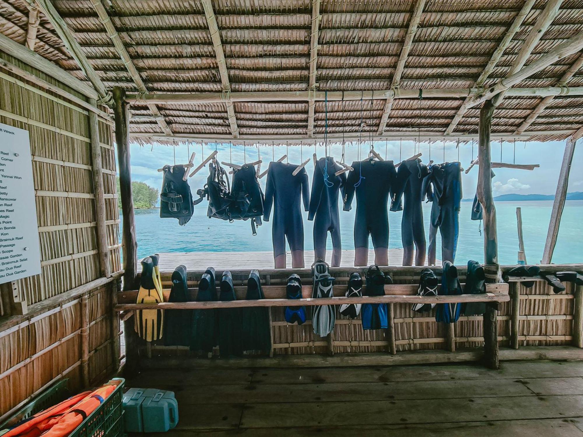 Wai Resort - Raja Ampat Pulau Birie エクステリア 写真